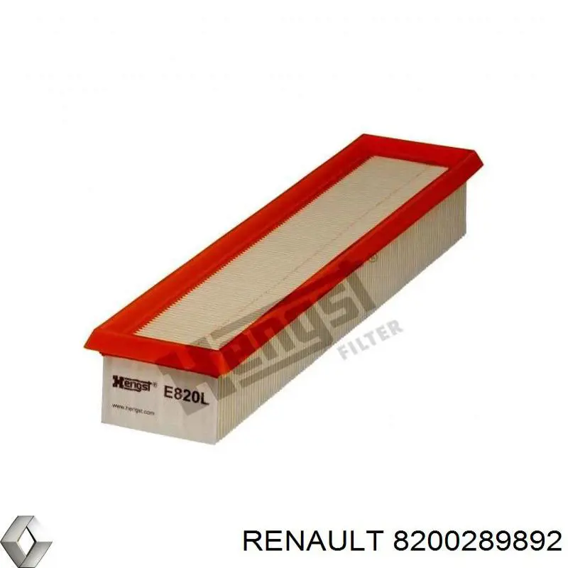 8200289892 Renault (RVI) воздушный фильтр