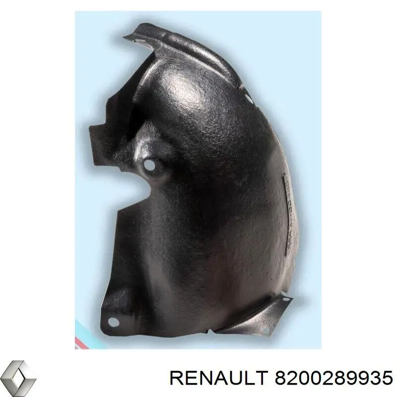 Подкрылок крыла переднего левый передний 8200289935 Renault (RVI)