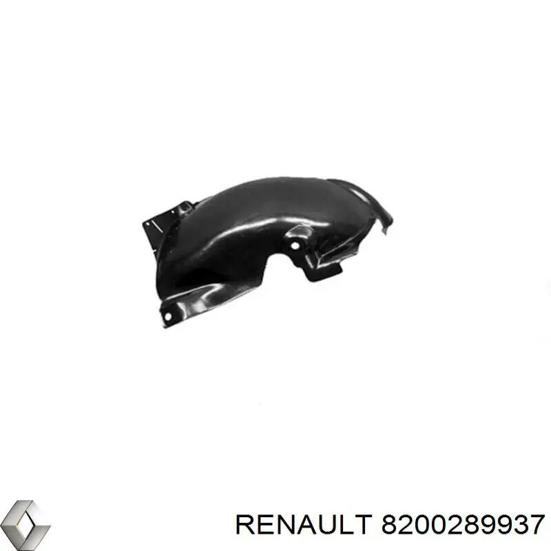 Подкрылок крыла переднего правый передний Renault (RVI) 8200289937 цена, от 9.91 USD