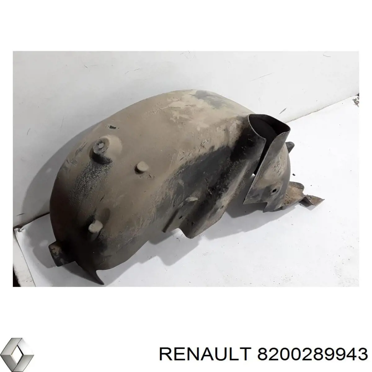 Guarda-barras do pára-lama traseiro direito para Renault Clio (BR01, CR01)
