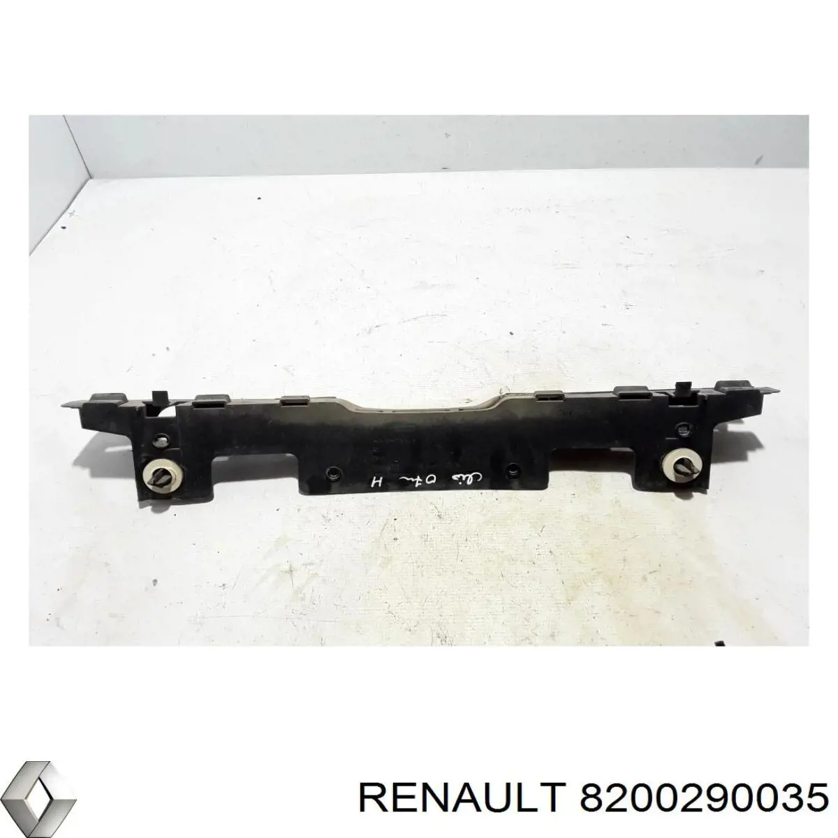 Consola central do pára-choque traseiro para Renault Clio (BR01, CR01)