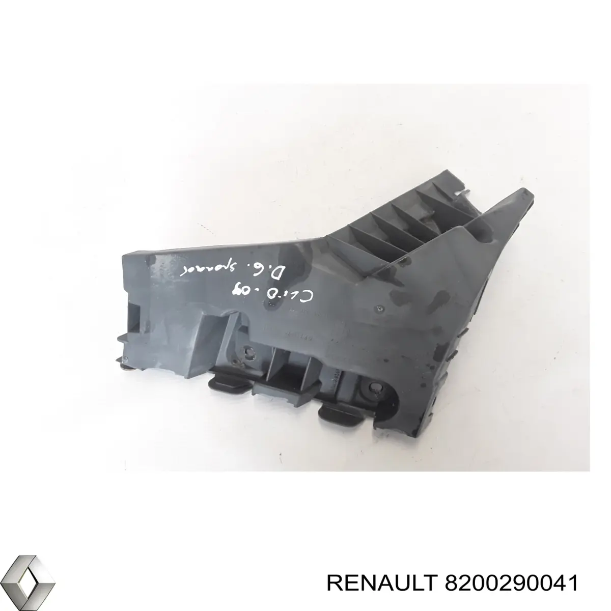 Кронштейн бампера заднего правый 8200290041 Renault (RVI)