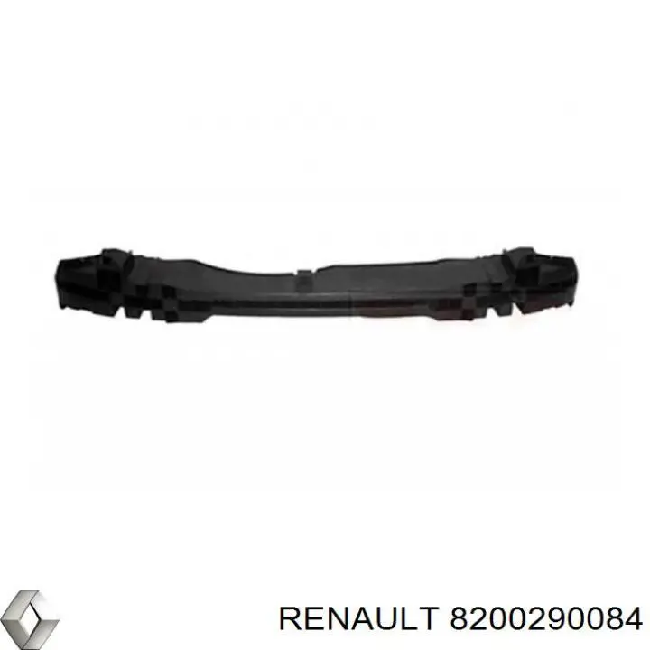 8200290084 Renault (RVI) reforçador do pára-choque traseiro