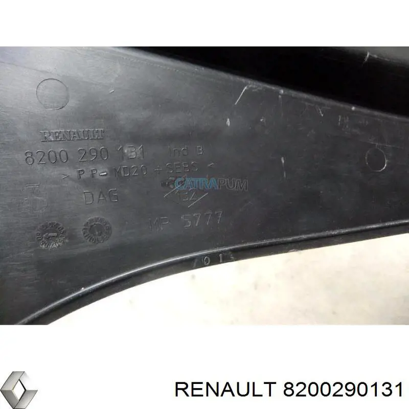 Водосток лобового стекла, жабо Renault (RVI) 8200290131 цена, от 16.91 USD