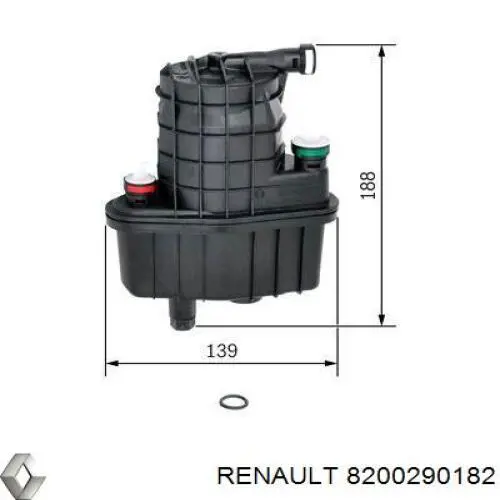 8200290182 Renault (RVI) топливный фильтр