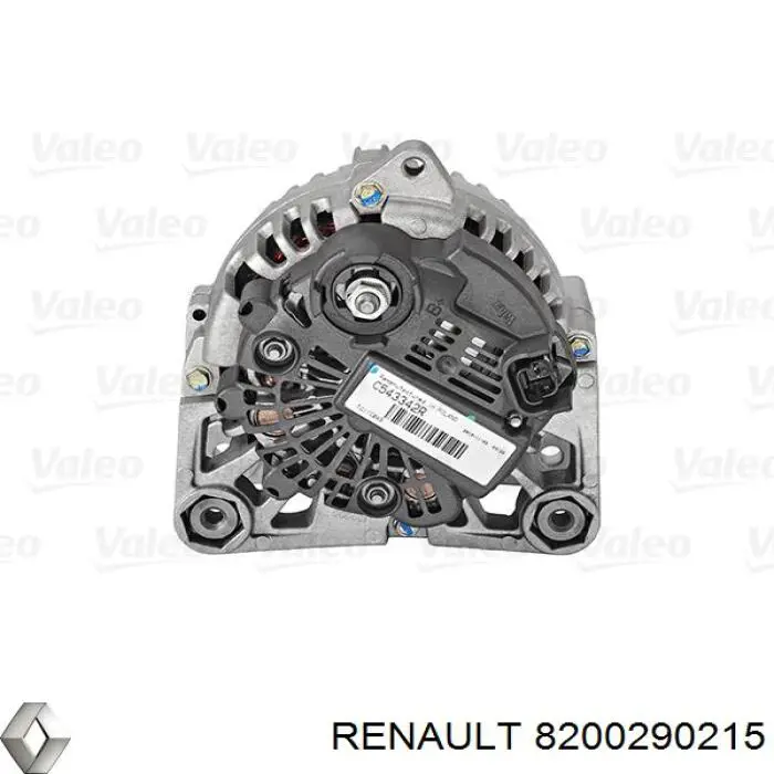 Генератор 8200290215 Renault (RVI)