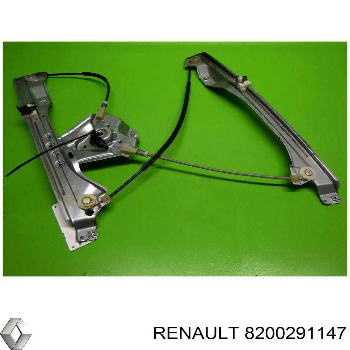 8200291147 Renault (RVI) mecanismo de acionamento de vidro da porta dianteira direita