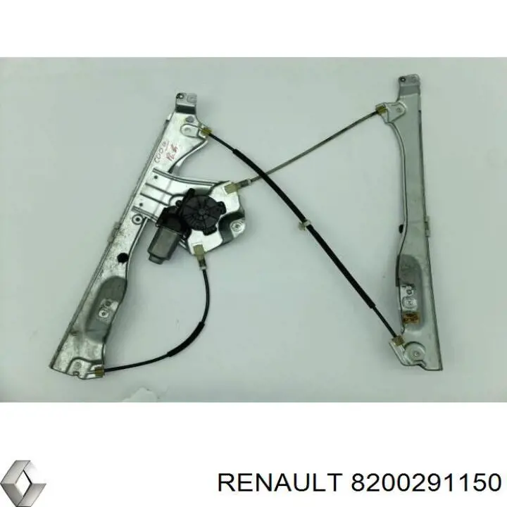 8200291150 Renault (RVI) mecanismo de acionamento de vidro da porta dianteira direita