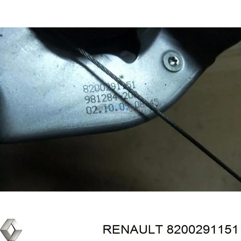 Механизм стеклоподъемника двери задней левой 8200291151 Renault (RVI)