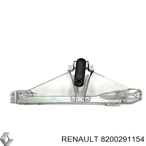 8200291154 Renault (RVI) mecanismo de acionamento de vidro da porta traseira esquerda