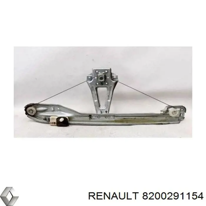 8200291154 Renault (RVI) Mecanismo de acionamento de vidro da porta traseira esquerda