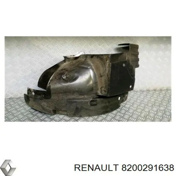 Подкрылок крыла переднего левый задний 8200291638 Renault (RVI)