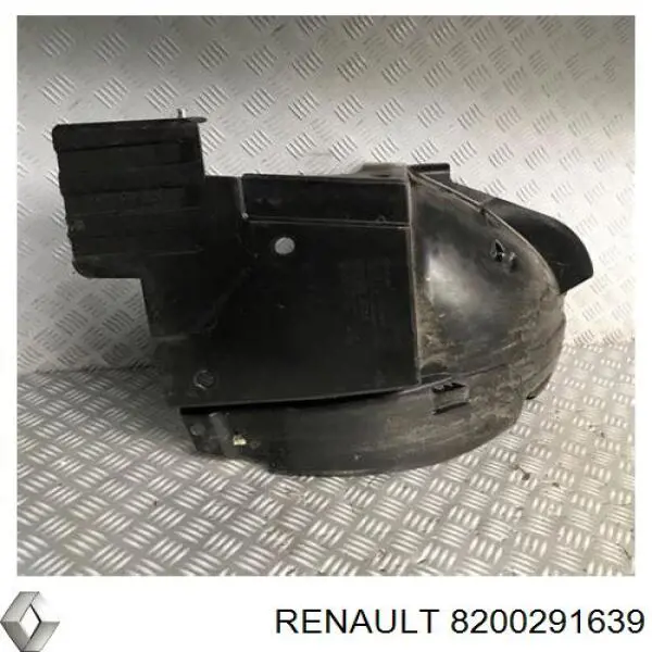 Подкрылок переднего крыла, правый задний Renault (RVI) 7700312791