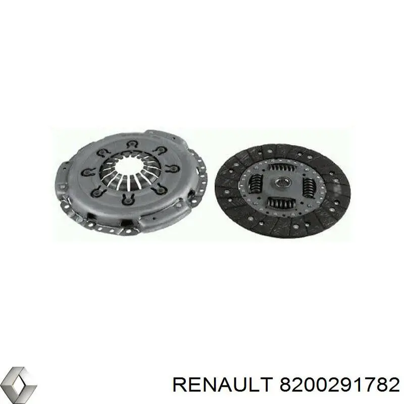 Диск сцепления Renault (RVI) 8200291782 цена, от 40.52 USD