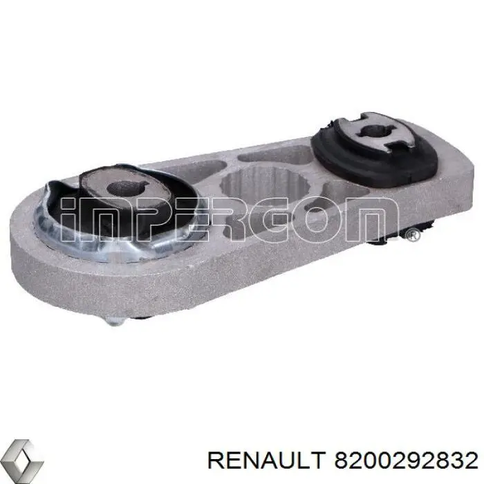 Подушка (опора) двигателя нижняя Renault (RVI) 8200292832