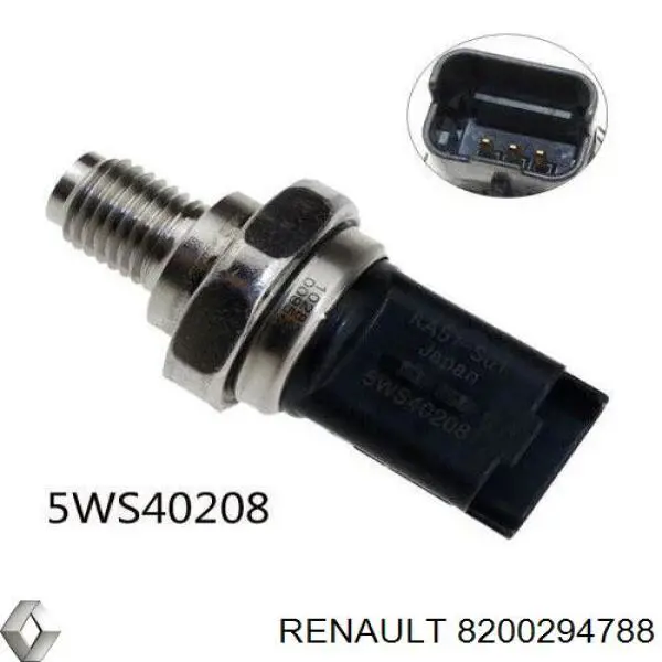 8200294788 Renault (RVI) injetor de injeção de combustível
