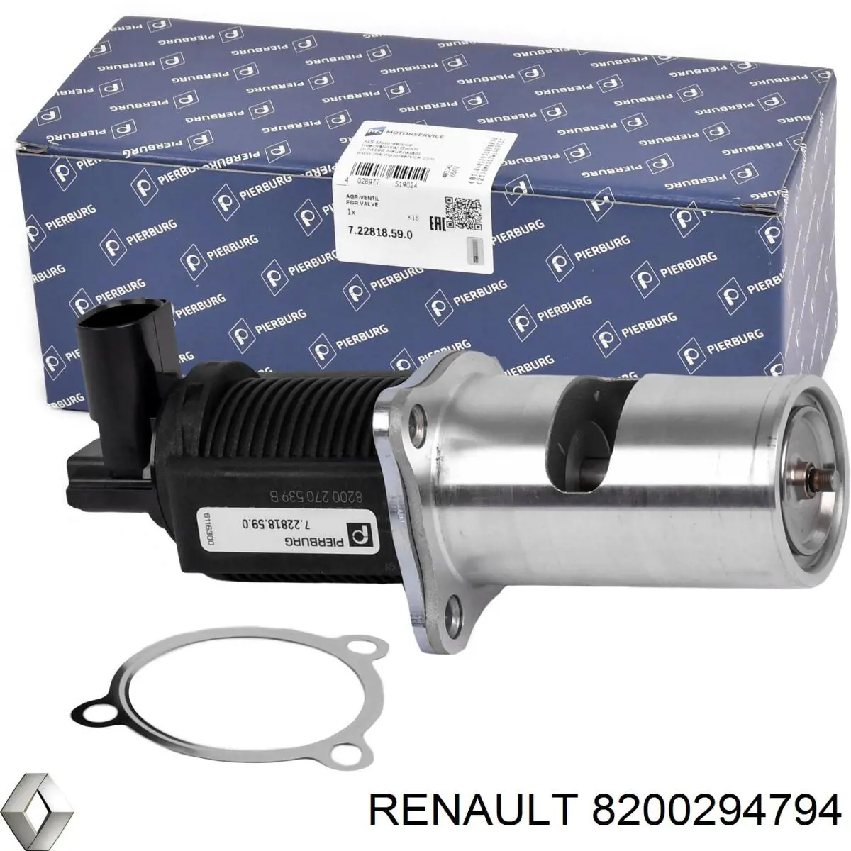 8200294794 Renault (RVI) клапан егр