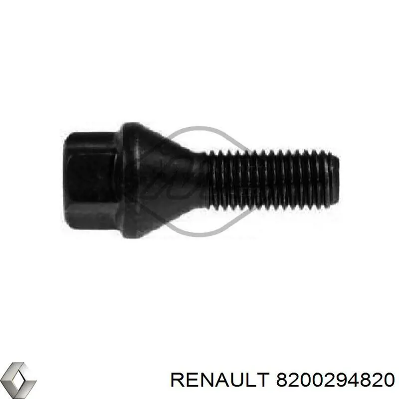 Болт колесный  Renault (RVI) 8200294820 цена, от 3.56 USD