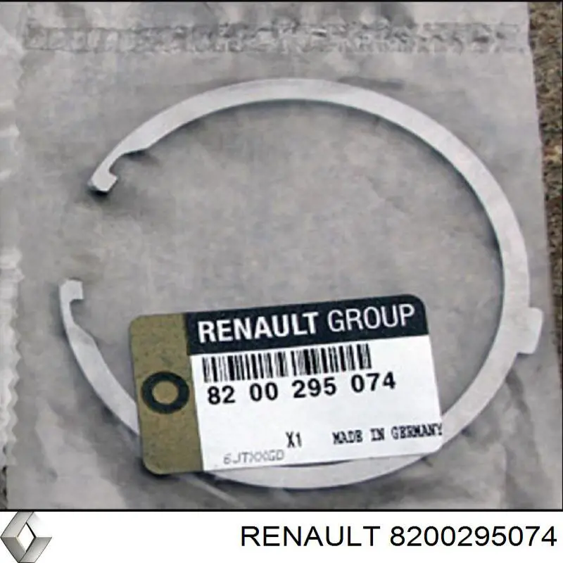 Кольцо стопорное синхронизатора 8200295074 Renault (RVI)