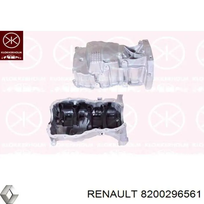 Поддон двигателя 8200296561 Renault (RVI)