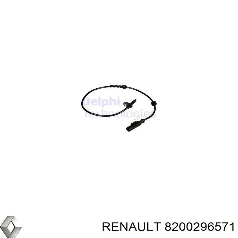 Датчик АБС задний 8200296571 Renault (RVI)