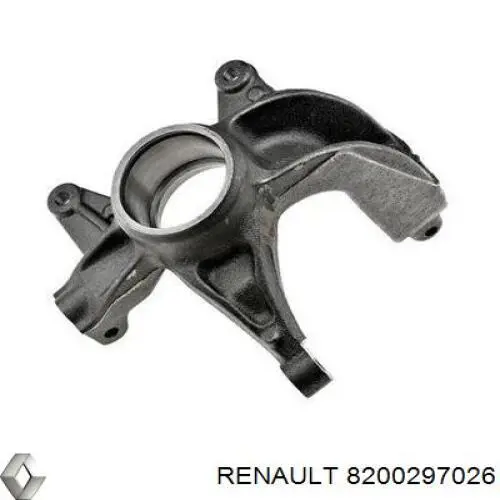 Цапфа (поворотный кулак) передний левый Renault (RVI) 8200297026 цена, от 54.16 USD