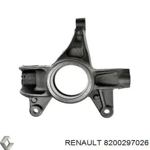 Цапфа передняя левая 8200297026 Renault (RVI)