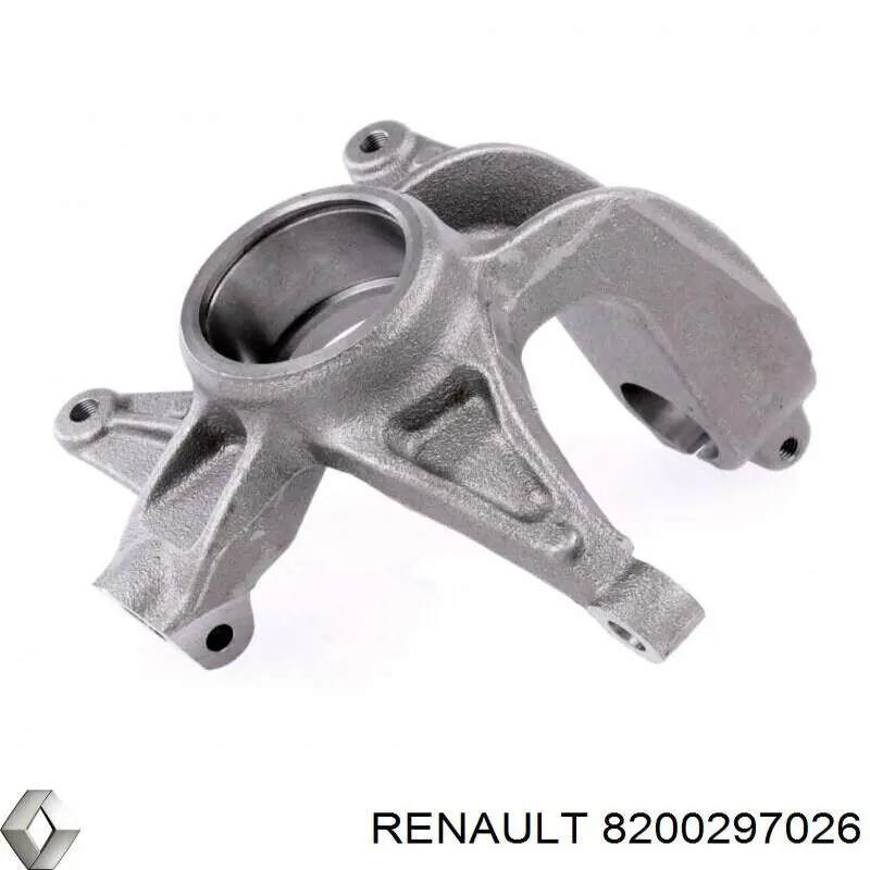 Muñón del eje, suspensión de rueda, delantero izquierdo 8200297026 Renault (RVI)