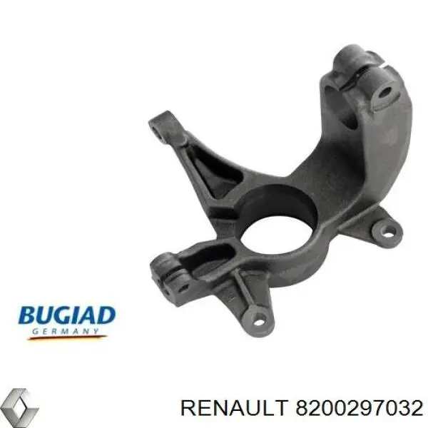 Цапфа (поворотный кулак) передний правый Renault (RVI) 8200297032 цена, от 58.73 USD