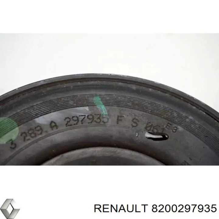 Шкив коленвала 8200297935 Renault (RVI)