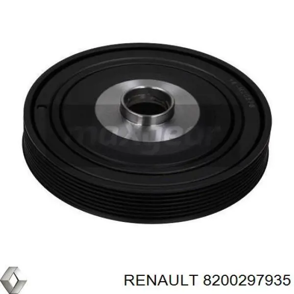 Купить 8200297935 Renault (RVI) Шкив-демпфер коленвала