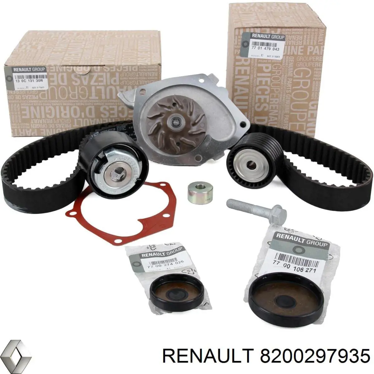 Шкив коленвала 8200297935 Renault (RVI)
