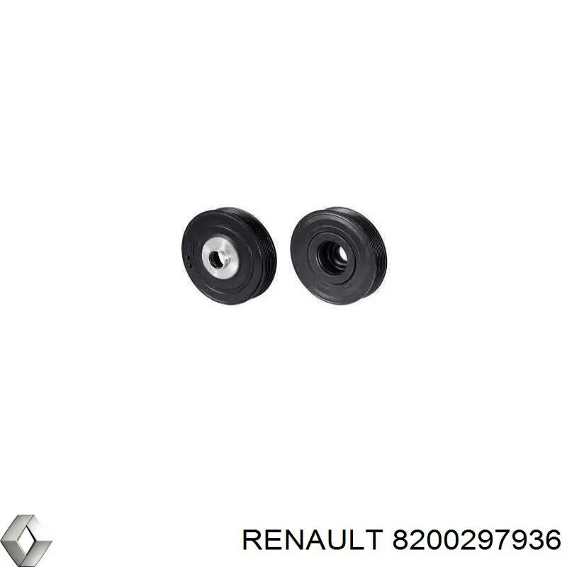 Шкив коленвала 8200297936 Renault (RVI)