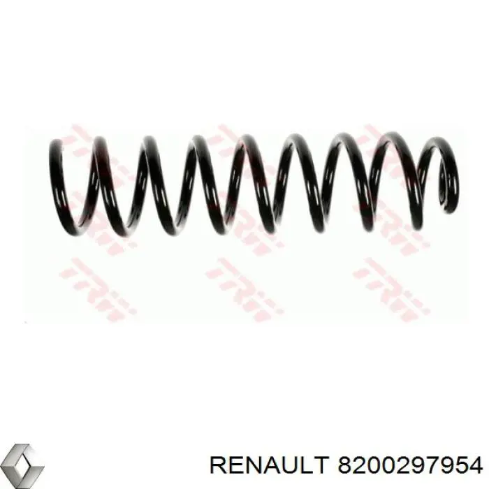 8200297954 Renault (RVI) mola traseira