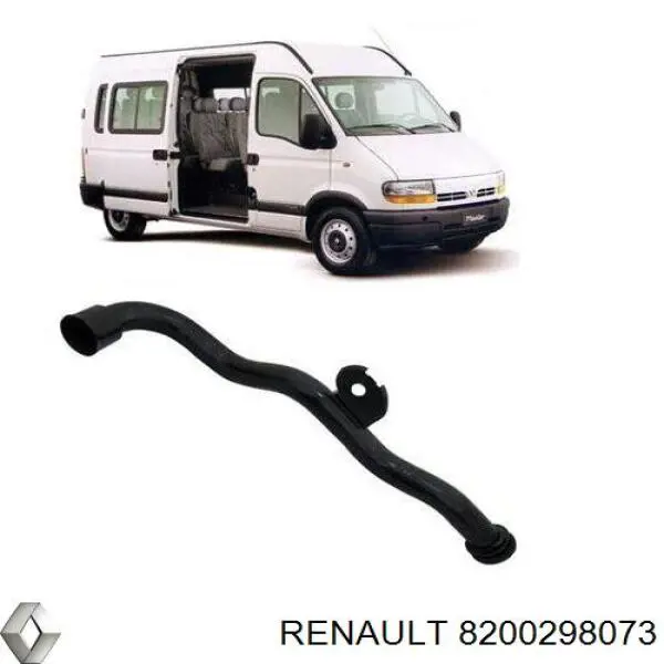 Купить 8200298073 Renault (RVI) Шланг (патрубок) водяного насоса нагнетательный
