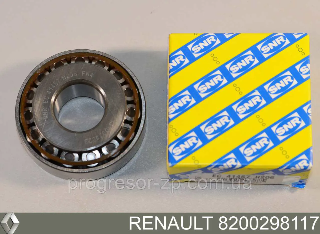 Подшипник КПП Renault (RVI) 8200298117