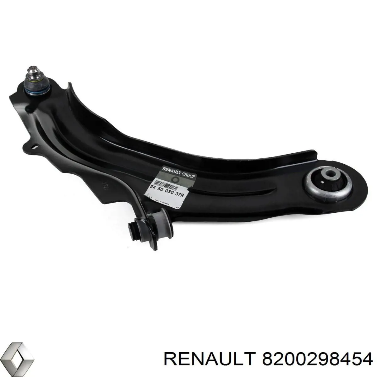 8200298454 Renault (RVI) braço oscilante inferior esquerdo de suspensão dianteira