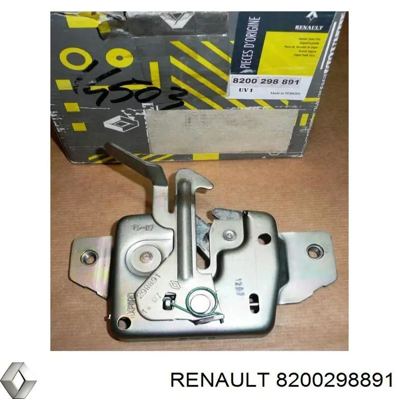 Замок капота Renault (RVI) 8200298891 цена, от 19.00 USD