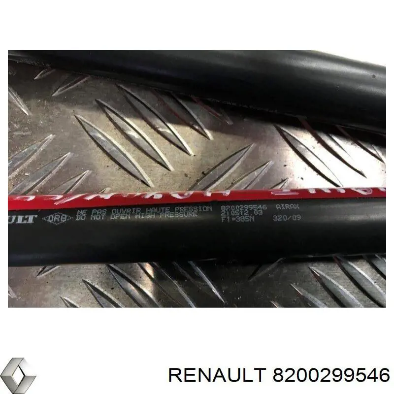 Газовый упор багажника Renault (RVI) 8200299546
