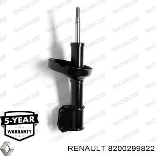 Амортизатор передний Renault (RVI) 8200299822