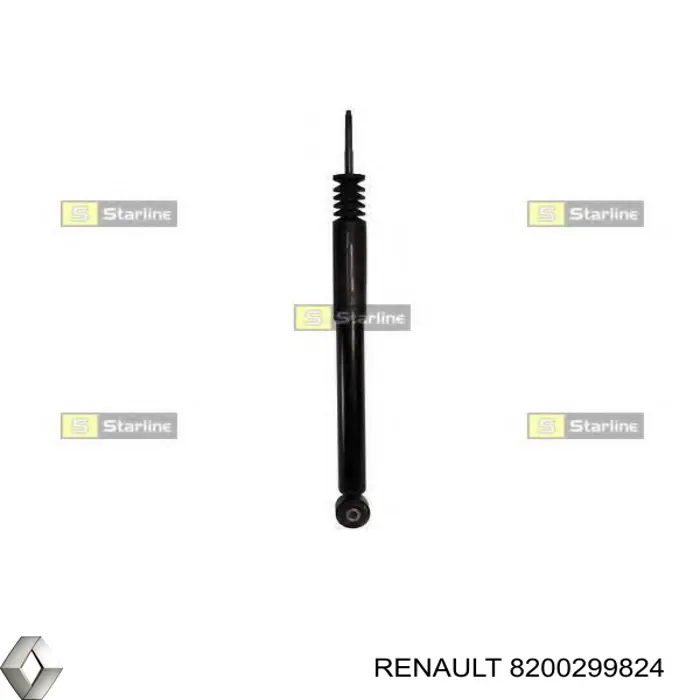 8200299824 Renault (RVI) амортизатор задний