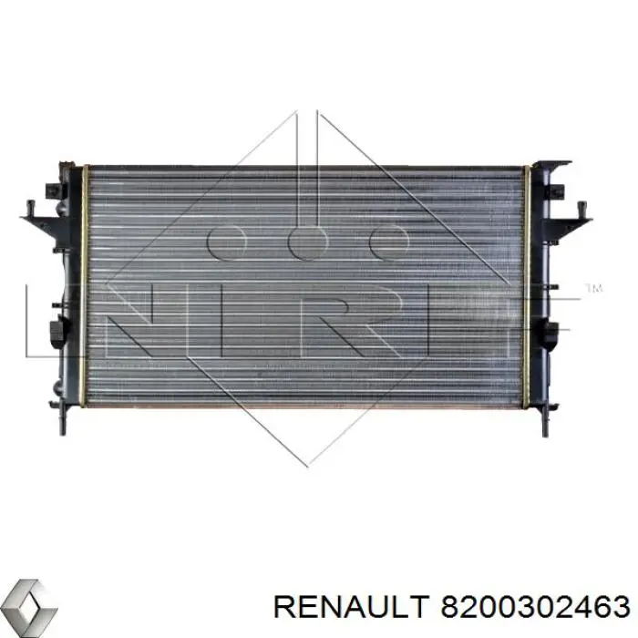 Радиатор охлаждения двигателя Renault (RVI) 8200302463 цена, от 52.01 USD