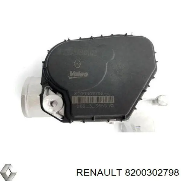 Дроссельная заслонка 8200302798 Renault (RVI)