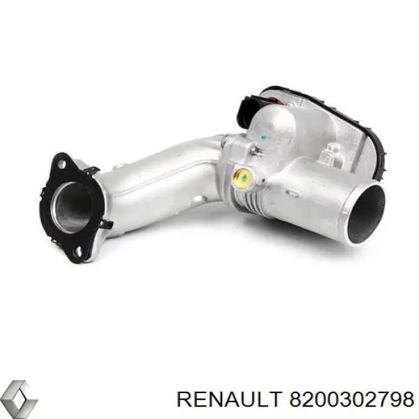 8200302798 Renault (RVI) válvula de borboleta montada
