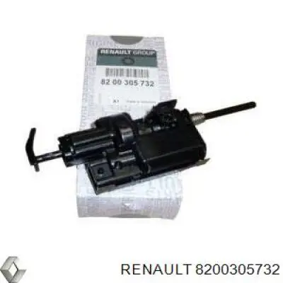 8200305732 RENAULT Motor cierre, tapa de relleno de combustible original y equivalente