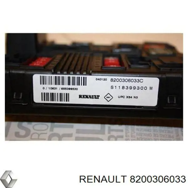 8200306033 RENAULT Caja de fusibles original y equivalente