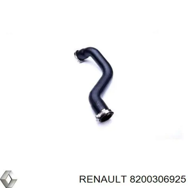 Патрубок воздушный, выход из турбины/компрессора (наддув) Renault (RVI) 8200306925