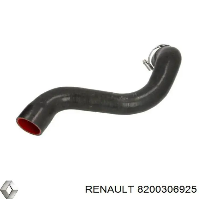 Патрубок воздушный, выход из турбины/компрессора (наддув) 8200306925 Renault (RVI)