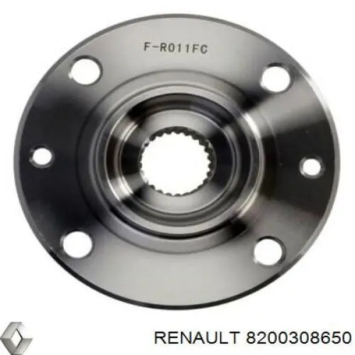 Cubo de rueda delantero 8200308650 Renault (RVI)