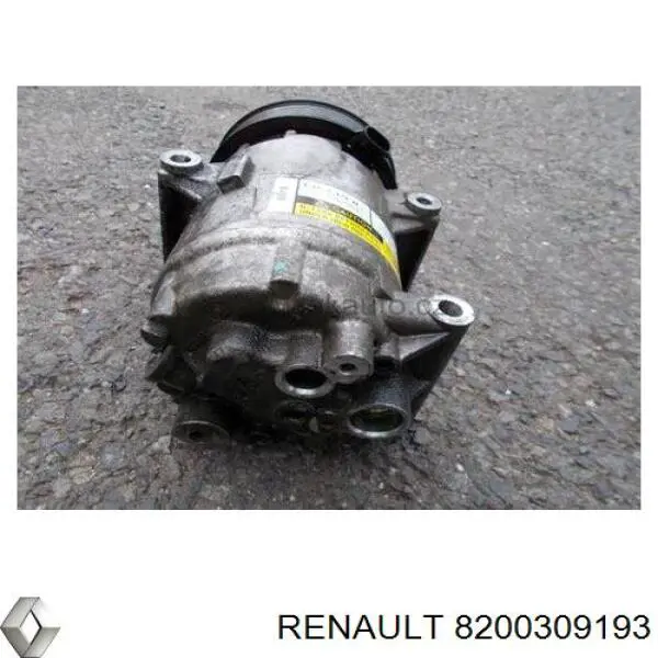Компрессор кондиционера 8200309193 Renault (RVI)